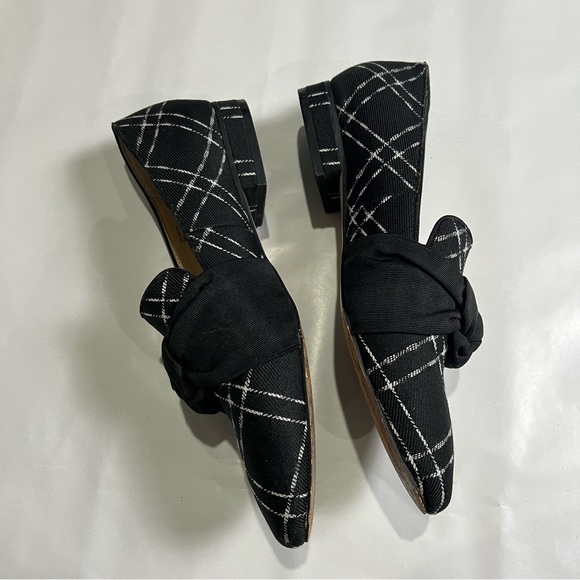 Isaac Mizrahi Black and White Slip on Loafers Sz 8 - Picture 4 of 7